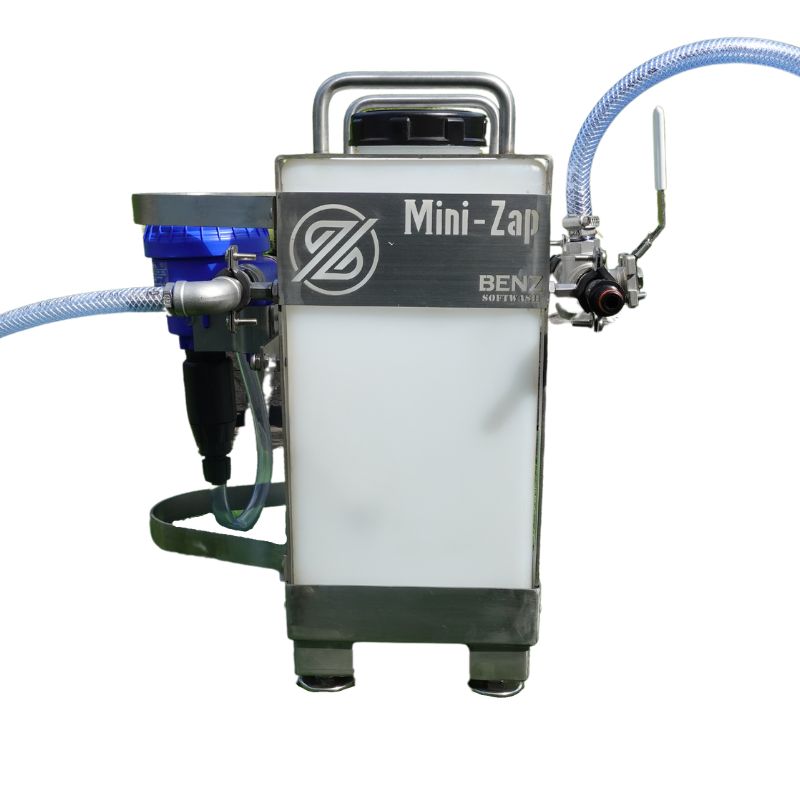 THE BENZ MINI-ZAP: High quality industrial dosing machine for mixing Bio Cleanze