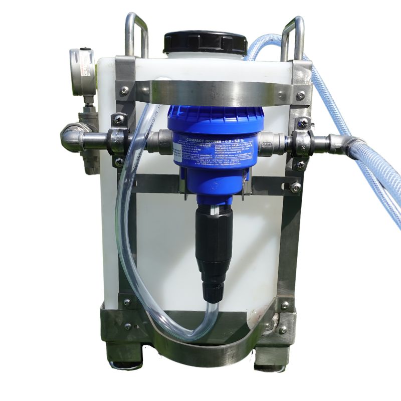 THE BENZ MINI-ZAP: High quality industrial dosing machine for mixing Bio Cleanze