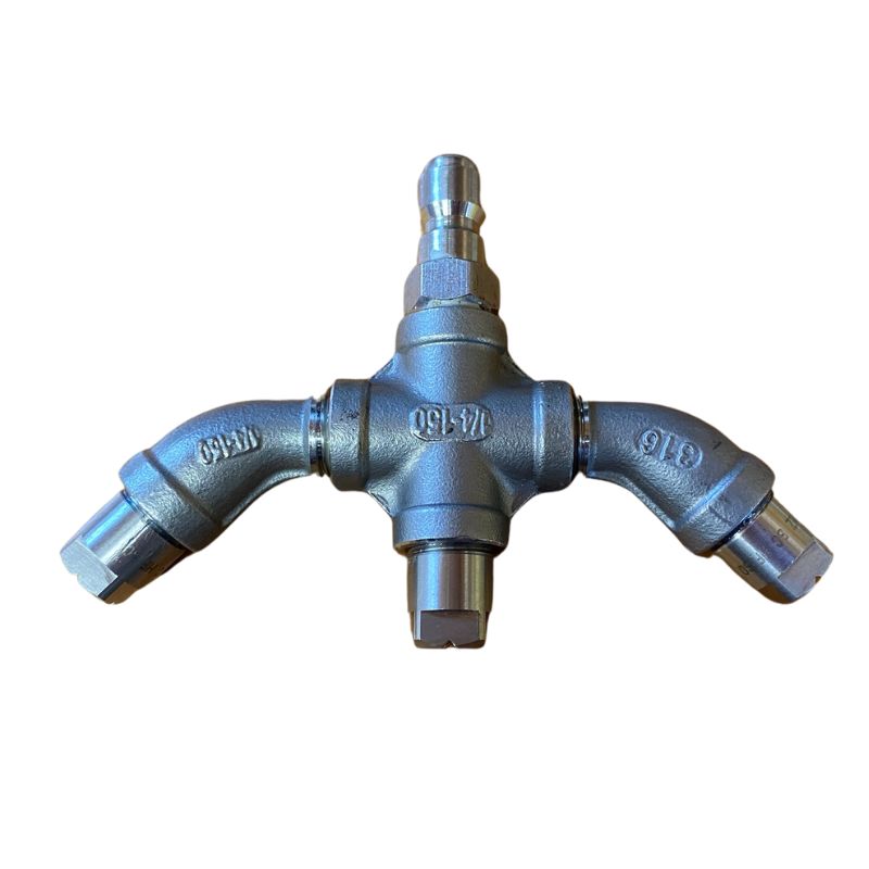 TRIDENT NOZZLE: High flow rate application nozzle