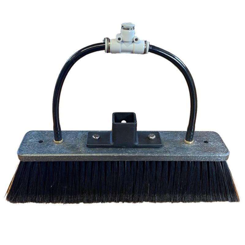 WINDOW CLEANING BRUSH - Single flocked trim ideal for first cleans