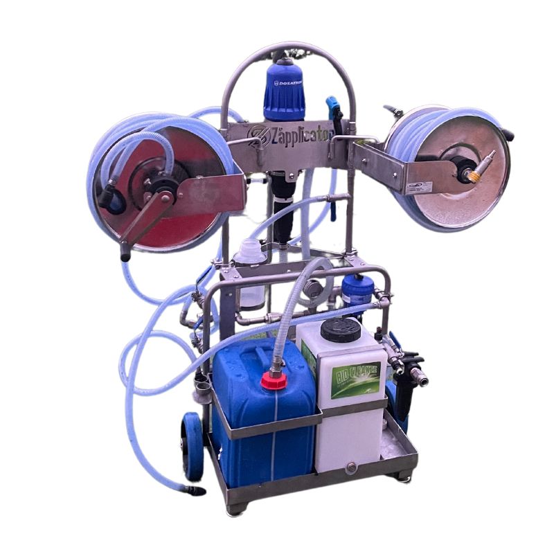 The Benz Zapplicator – "All-in-One" portable softwash chemical application system