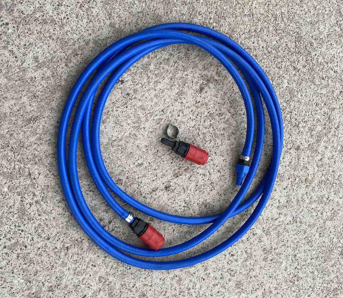 BENZ NON-DRIP WHIP HOSE: For professional soft washing & window cleaning